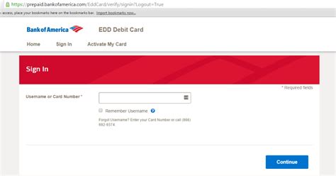 Bank Of America Emergency Payment Card